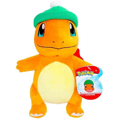 Pokémon Holiday Pluche - Charmander met Wintermuts 20 cm