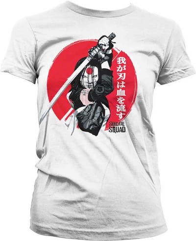 DC Comics Suicide Squad Dames Tshirt -L- Katana Wit