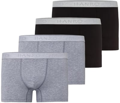 Hanro Heren retro short / pant 4 pack Cotton Essentials
