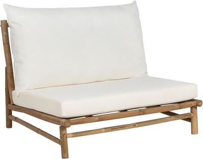 TODI - Fauteuil - Gebroken wit - Bamboe
