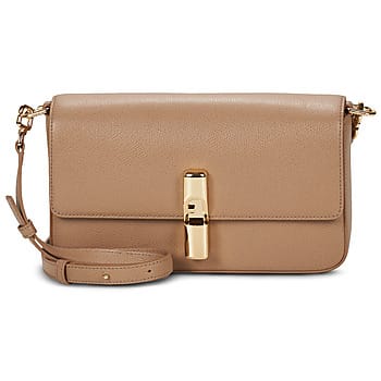 FURLA Leren schoudertas Iride Crossbody Bag Greige Taupe