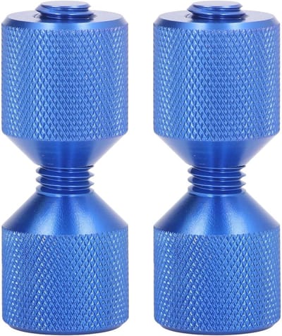 Verstelbare uitlijnpennen voor flenzen - 1-1/8 inch aluminium, geschikt voor 0,5 tot 14 inch flenzen, 150 pond draagvermogen, ideaal voor pijpflenzen en machines