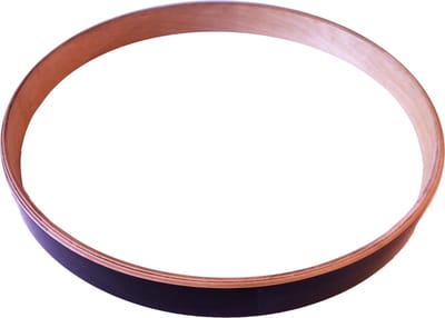 Fame Maple Std. Bass Spannreifen 16", #Black - Reserveonderdeel voor drum ketels