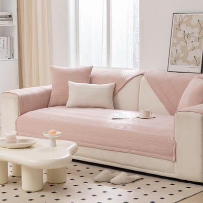 Effen Kleur Bankkussen Vier Seizoenen Koreaanse Stijl Klein Fris Puur Katoen Stof Antislip Katoenen Kussen Universele Bankhoes Hoes 70*70 white