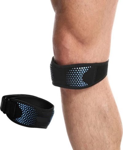 1Pcs Verstelbare Kniebrace voor Pijnverlichting - Patella Stabilisator Steun voor Sport, Hardlopen, Voetbal, Wandelen, Artrose, Knieblessure, Revalidatie