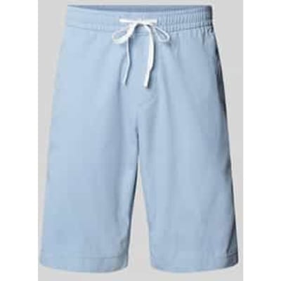 Regular fit korte chino van puur katoen