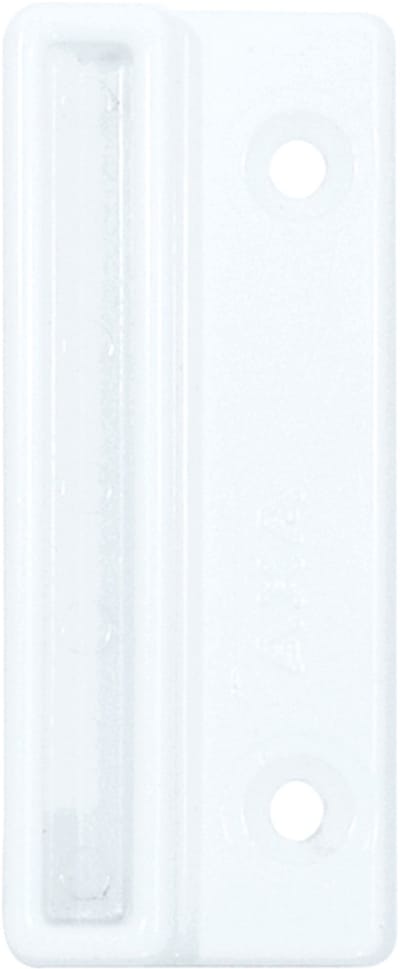 Axa opbouwsluitkom - wit gelakt - 74x30x11mm - voor raamsluiting 3302/3308/3309