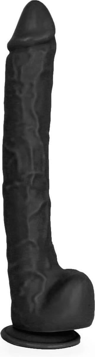 Kiotos Cox - Mega Dildo XXL 37 x 4.4 cm - Zwart