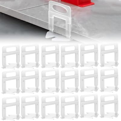 Nivelleersysteem voor tegels 2 mm - Tegelplaatsing hulpmiddel met 400 trek lussen, 100 wiggen en 1 tang voor perfecte afwerking