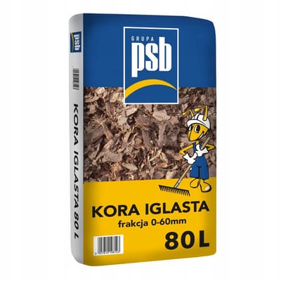 Sobex - Tuin Schors - 80L - 0-60mm - Natuurlijke Kleur - Decoratief & Functioneel