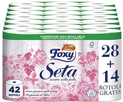 Huidneutraal Toiletpapier - 28 Rollen + 14 Gratis | 2-laags Hoogwaardige Kwaliteit | 100% FSC-certificaat | 216 Scheuren per Rol | 100% Recyclebare Verpakking