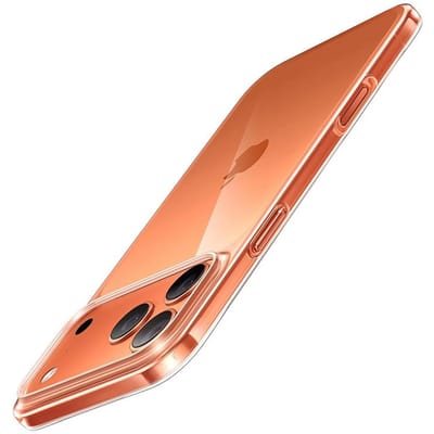 Luxe harde PC-hoes voor iPhone 17 Pro Max, ultradunne transparante hoes voor iPhone 17 Air, achterkant hoesje, Fundas Coque iPhone17 Pro Max beige