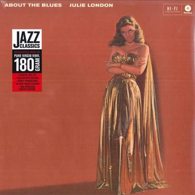 Disque vinyle JULIE LONDON - About the Blues 772175 WaxTime 2017 Europe Jazz