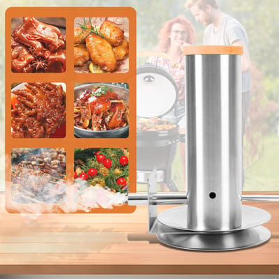 1,7L elektrische rookgenerator voor rookovens rookkasten en BBQ (cold smoker) koud rook generator