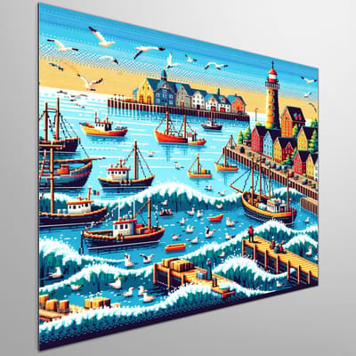 Kunstprint | Wanddecoratie | Dibond | 100 × 100 cm