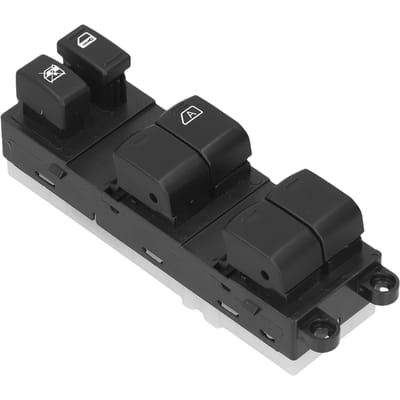 Interrupteur de lève-vitre de voiture 25401‑EB70A Sensible Remplacement pour Nissan Xterra RHD 2007‑2015 black