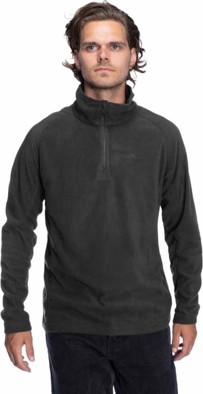 NOMAD® Fleece Vest Heren | M | Zwart | Ademend en Sneldrogend | Fleece Trui Halve Rits