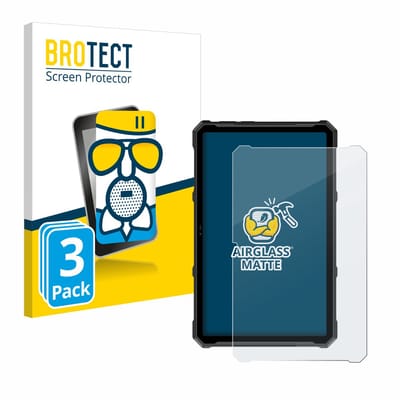 BROTECT - Screenprotector voor Ulefone Armor Pad 4 Ultra - Folie Beschermfolie Beschermglas matte 3 Stuks