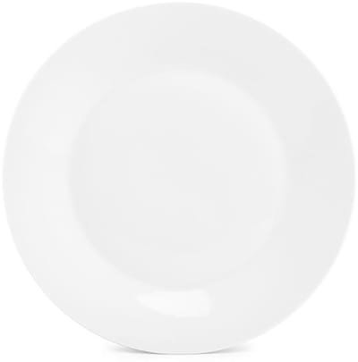 BONBISTRO Plat bord diner bord 24cm Basic Wit (set van 6 stuks)