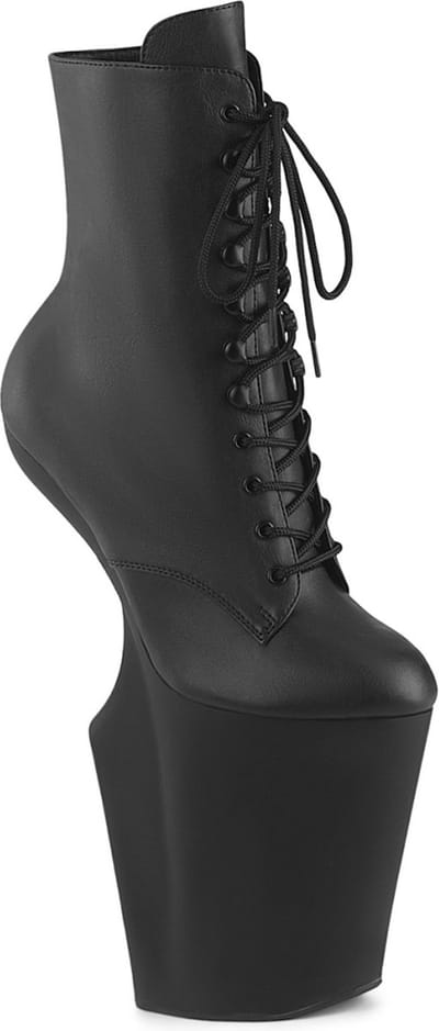 Pleaser - WORSHIP-1020 Plateau Laarzen, Paaldans schoenen - US 9 - 39 Shoes - Zwart