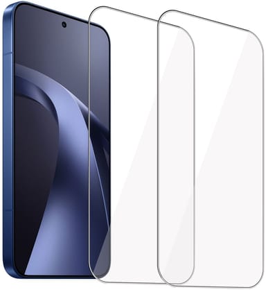 ChiGuard Screenprotector 2x geschikt voor Xiaomi 17T Screenprotector - Beschermglas - Curved - GuardCover