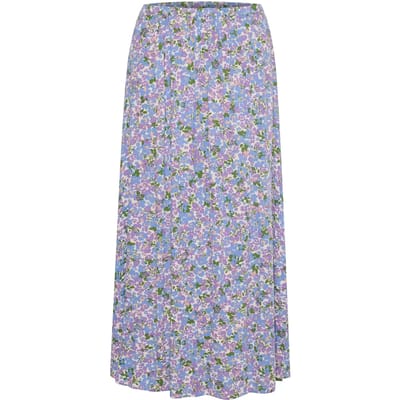 SOAKED IN LUXURY SLZaya Maxi Skirt - Lavender Flickering Purple