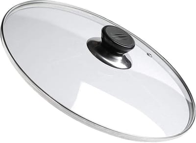 Pan Deksel - Glazen Deksel - Koken - Met Stoomopening - 30cm - Transparant