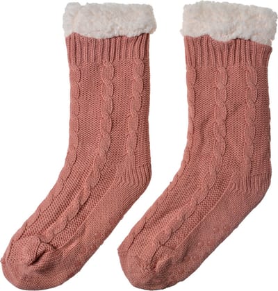 Juleeze Huissokken Dames one size Roze Synthetisch