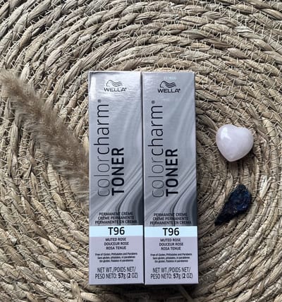 Wella Color Charm Toner T96 Muted Rose – Duopack – Creme Toner Blond & Lichtblond Haar