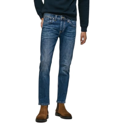 Pepe Jeans Heren Jeans Broeken regular/straight Fit Blauw 30W / 32L Volwassenen