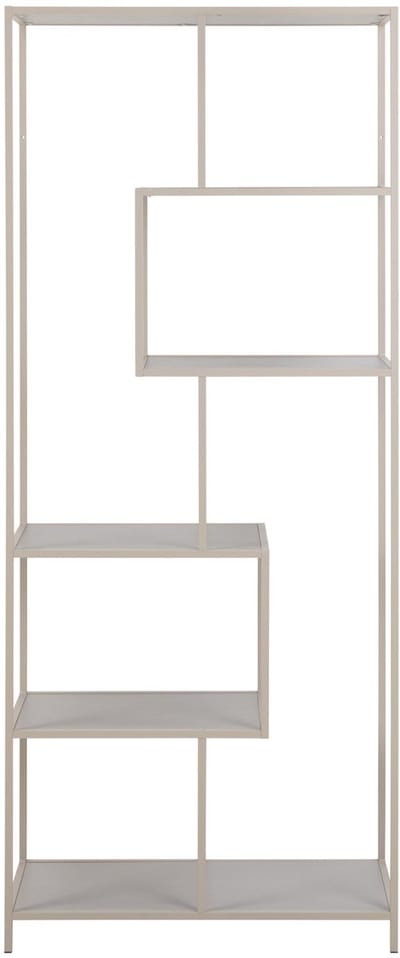 Boekenkast Vayen Grijs 77x185cm - Giga Living