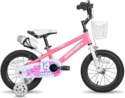 Kinderfiets - Loopfiets - Leren Fietsen - Met Stabilisator - 14 inch - Roze