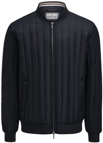 James Harvest Scarsdale Jacket Jas Heren 2111053 - Zwart - L