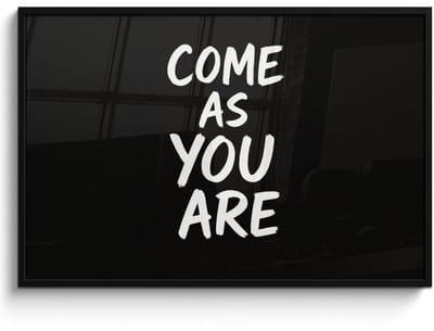 Poster in lijst - Fotolijst 120x80 cm - Posters - Quote - Zwart - Simpel - Posterlijst zwart - Decoratie - Wanddecoratie woonkamer - Muurdecoratie slaapkamer