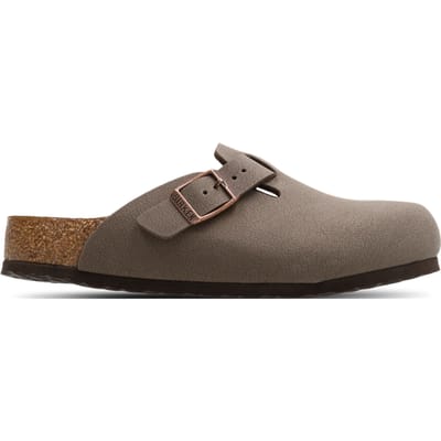 Birkenstock Boston Slippers en Sandalen Peuter - Bruin - Maat 26 - Nubuck