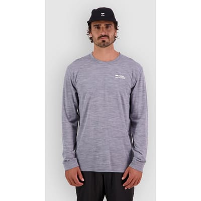 T-shirt met Lange Mouwen Icon in Merino Mons Royale