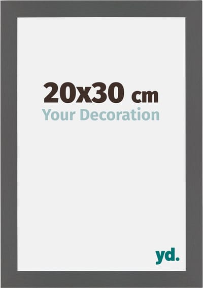 Your Decoration - Fotolijst 20x30 cm - MDF - Antraciet - Mura