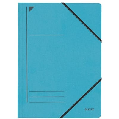 LEITZ® hoekmap, DIN A4, elastische sluiting, blauw