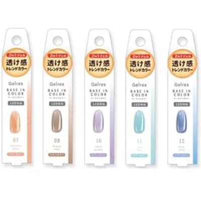 Beauty World - Gelres Base In Color Gel 07 Valencia Glass - 7g
