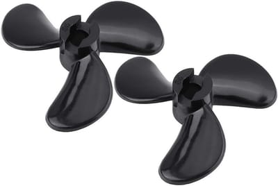 3 Blad Propeller Set voor RC Boot - Sterke Aandrijving en Duurzaam Plastic voor Modelboot Accessoires