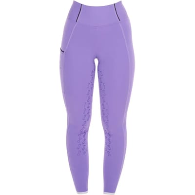 Equestro Classic Vrouwenleggings Paars XS Vrouw