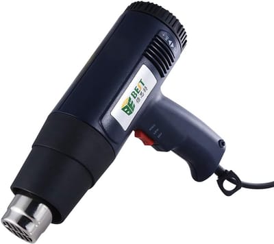 Heteluchtpistool - Warmtepistool - Materiaal Verwarmen - Temperatuurregeling - 1600W - Zwart
