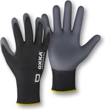 X-Diamond-Pro 51-785 XXL Oxxa - Zwart - PU/Nylon - Gebreid manchet - EN 388:2016