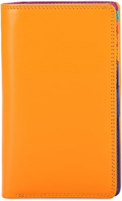 Mywalit Portemonnee RFID-bescherming Leer 8 cm - Unisex - Staand formaat - copacabana