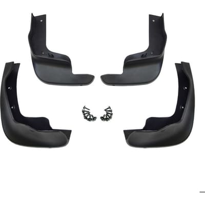 Spatlappen - NORM - Set van 4 stuks - Voor Nissan Qashqai J11 - Duurzaam - Eenvoudige installatie zwart