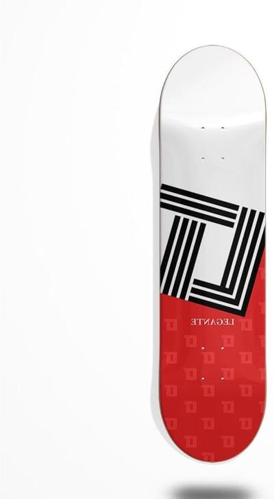 Skateboard Deck - Houten Plank - Street Skateboarding - 7 Lagen Canadees Esdoorn - 8.25 Inch - Rood