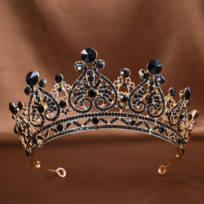 Coiffe Couronne Tête Diamant Eau Couronne Alliage Mariée Européenne Accessoire Cheveux Accessoires de Monture Robe Baroque