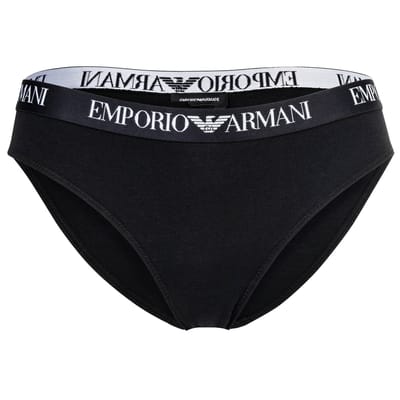 Emporio Armani Ew000403_af13033 Slipje 2 Eenheden Zwart XS Vrouw