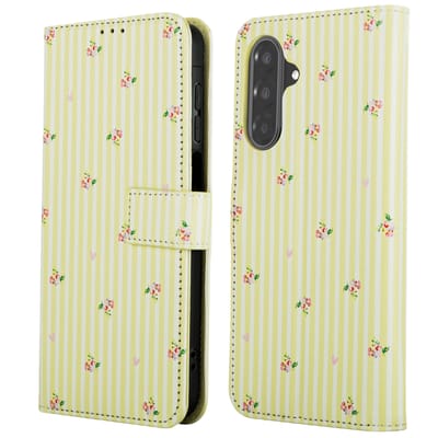imoshion Hoesje - Geschikt voor Samsung Galaxy A17 (5G) / A17 (4G) - Design Bookcase smartphone - Garden Stripes