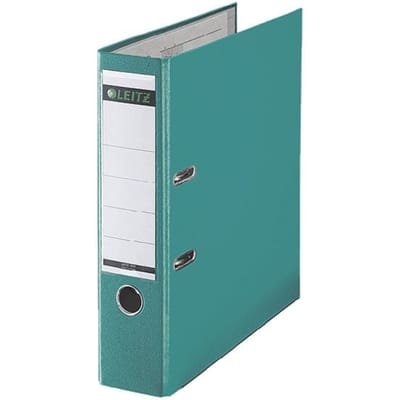 LEITZ® Map 1010, DIN A4, rugbreedte 80 mm, turkoois